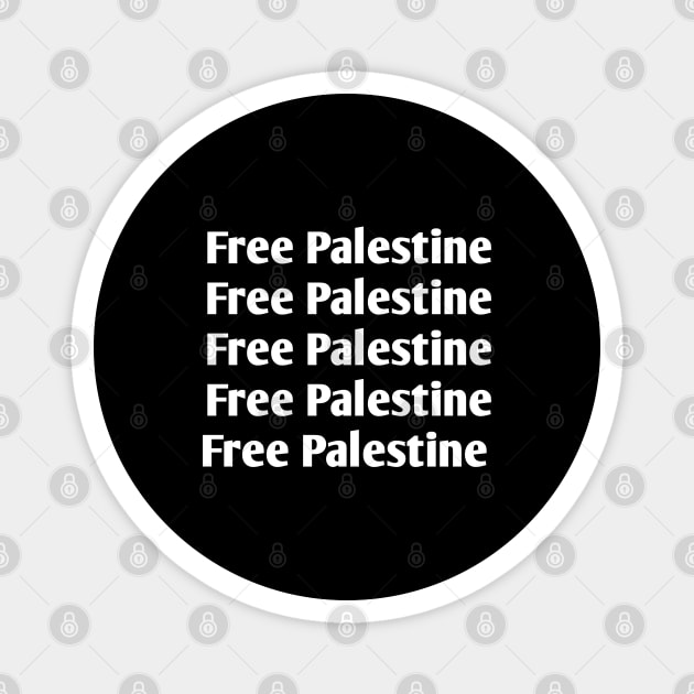 Free Palestine Magnet by BlackMeme94